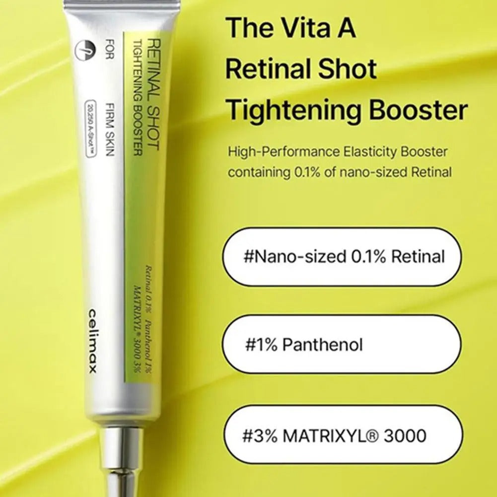 The Vita A Retinal Shot Tightening Booster | 0.1% Retinal, 3% Matryxyl 15ml