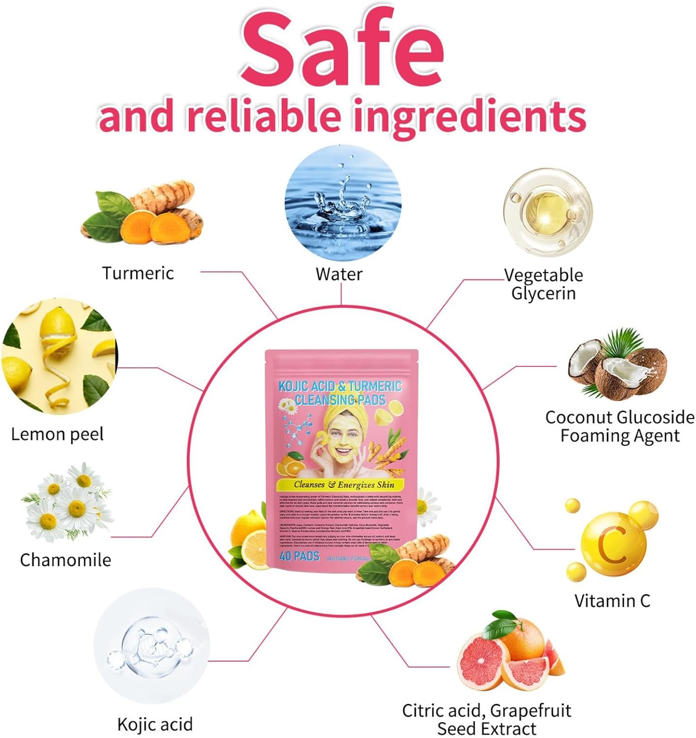 Neously Brightening Turmeric Kojic Acid Pads