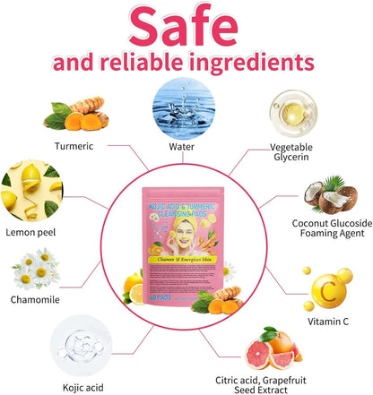 Neously Brightening Turmeric Kojic Acid Pads