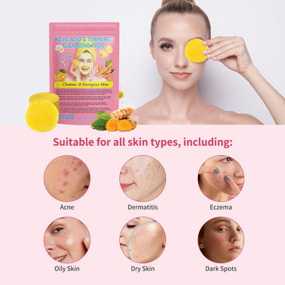 Neously Brightening Turmeric Kojic Acid Pads